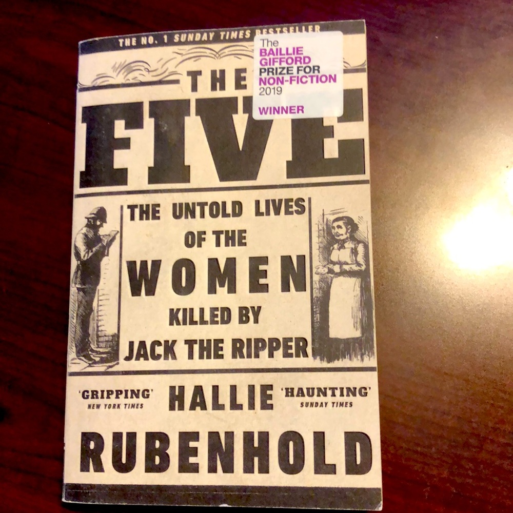 Book - “The Five” by Hallie Rubenhold